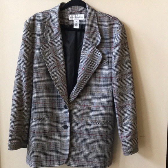 Norton McNaughton Jackets & Blazers - Norton McNaughton black and white blazer